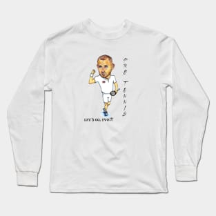 Dan Evans caricature Long Sleeve T-Shirt